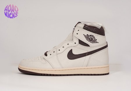 A Ma Maniere x Air Jordan 1 High OG DO7097-100 SIZE: 40.5-47.5