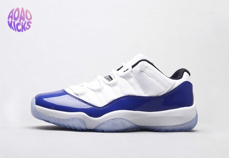 Air Jordan 11 Retro Low White Concord SP 36-45