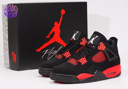 Air Jordan 4 Retro "Red Thunder" SIZE: 40-50.5