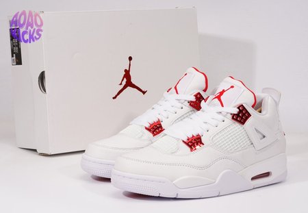 Air Jordan 4 "White University Red" SIZE: 36-47.5