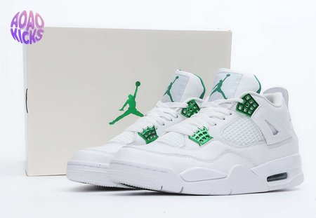 Air Jordan 4 Retro Metallic Green 36-46