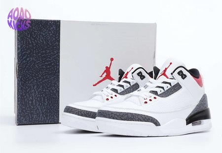 Air Jordan 3 Retro SE Fire Red Denim 40-47.5