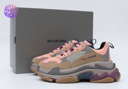 Balenciaga Triple S Pink Grey Purple SIZE: 35-45