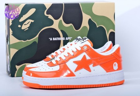 Bape Sta Low Orange Size 36-45