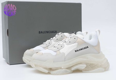 Balenciaga Triple S Clear Sole White 35-45