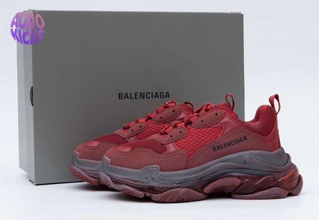 Balenciaga Triple S Burgundy Red 35-45