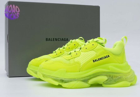 Balenciaga Triple S Clear Sole Fluo Yellow (W) 35-45