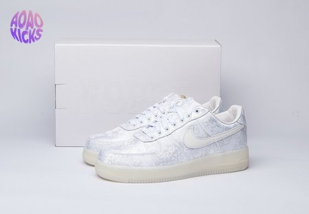 Nike CLOT x Air Force 1 White 36-46