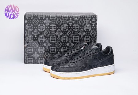 Nike Fragment X CLOT x Air Force 1 (Black) 36-46