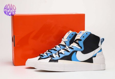 Sacai x Nike Blazer Mid White Black Legend Blue 36-46