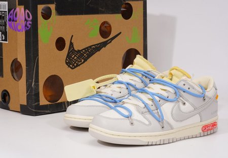 OFF WHITE X NK Dunk Low "The 50" (NO.05) SIZE: 36-47.5