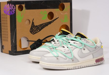 OFF WHITE X NK Dunk Low "The 50" (NO.04) SIZE: 36-47.5