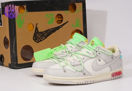 OFF WHITE X NK Dunk Low "The 50" (NO.07) SIZE: 36-47.5