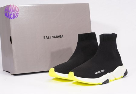 Balenciaga Speed Trainer Black Yellow size 36-45