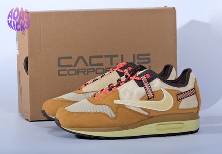 Travis Scott x Nike Air Max 1 Saturn Gold