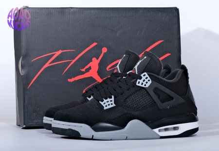 Air Jordan 4 Retro SE Black Canvas DH7138-006 Size 40-48.5