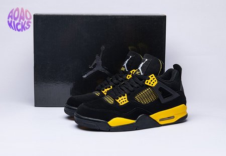 Jordan 4 Retro Thunder (2012) 308497-008 Size 36-47.5