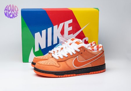 Nike SB Dunk Low Concepts Orange Lobster FD8776-800 Size 36-47.5