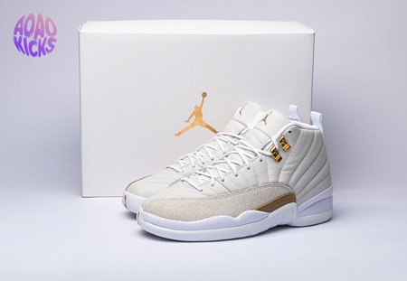 Jordan 12 Retro OVO White 873864-102 Size 40-47.5