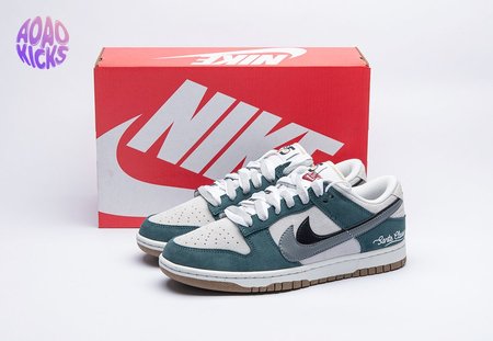 Nike SB Dunk Low Grey Green Black DO9457-110 Size 36-46