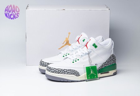 Jordan 3 Retro Lucky Green CK9246-136 Size 36-47.5