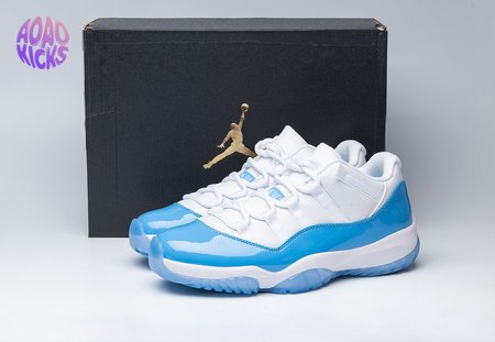 Jordan 11 Retro Low University Blue (2017) 528895-106 Size 40-47.5