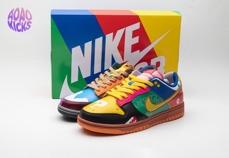 Nike Dunk Low What the Super Mario Custom Size 40-48.5