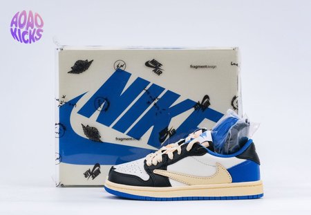 Travis Scott x Air Jordan 1 Low Fragment Adults & Kids 27.5-35