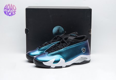 Air Jordan 14 Low Love Letter Mineral Teal Size 40-47.5