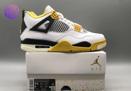 Air Jordan 4 Retro 'Vivid Sulfur'AQ9129-101 size US4-US13