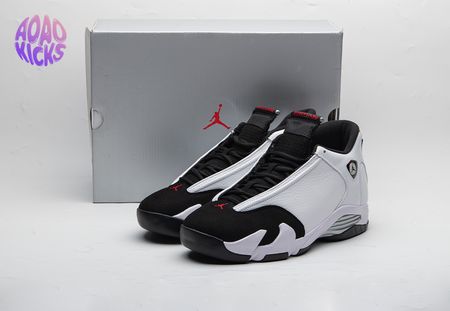 Jordan 14 Retro Black Toe 2024 487471-160 Size 40-47.5