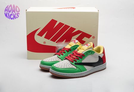 Travis Scott x Air Jordan 1 Low Joker CQ4277-112 Size 36-46